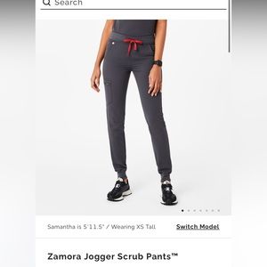 Figs Zamora Jogger Scrub Pants - Gray